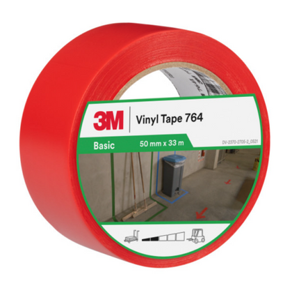 3M 764I Kırmızı Vinil Bant
