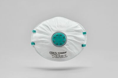 BLS 129BW FFP2 R D Ventilli Güvenlik Maskesi