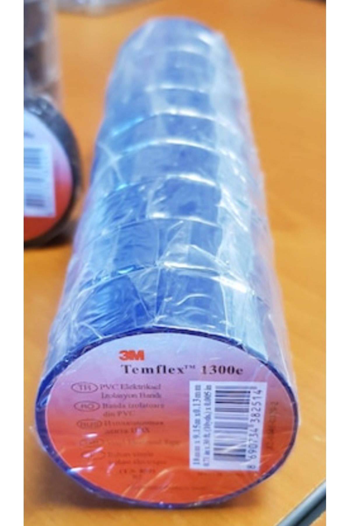 1300E Temflex Siyah Elektrik Bandı