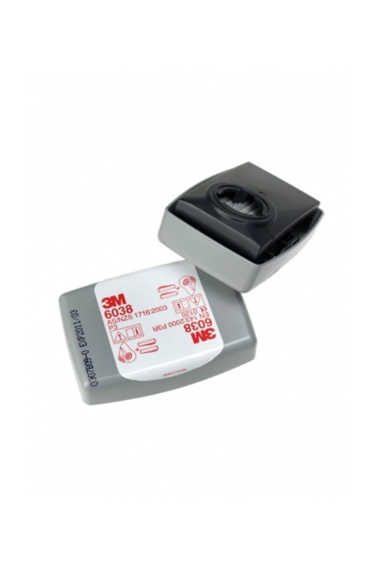 3M 6038 P3 Organik-Ozon Solo Filtre