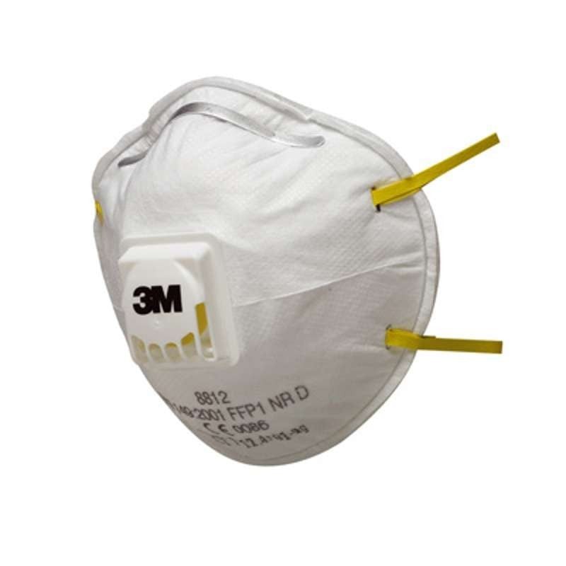 8812 FFP1 Ventilli Toz ve Sis Maskesi
