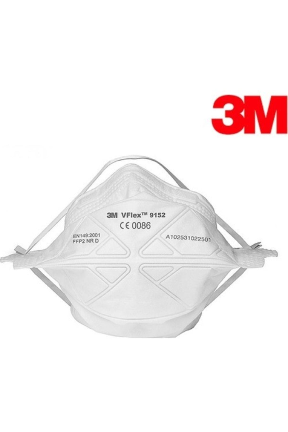 9152E FFP2 Ventilsiz Toz ve Sis Maskesi