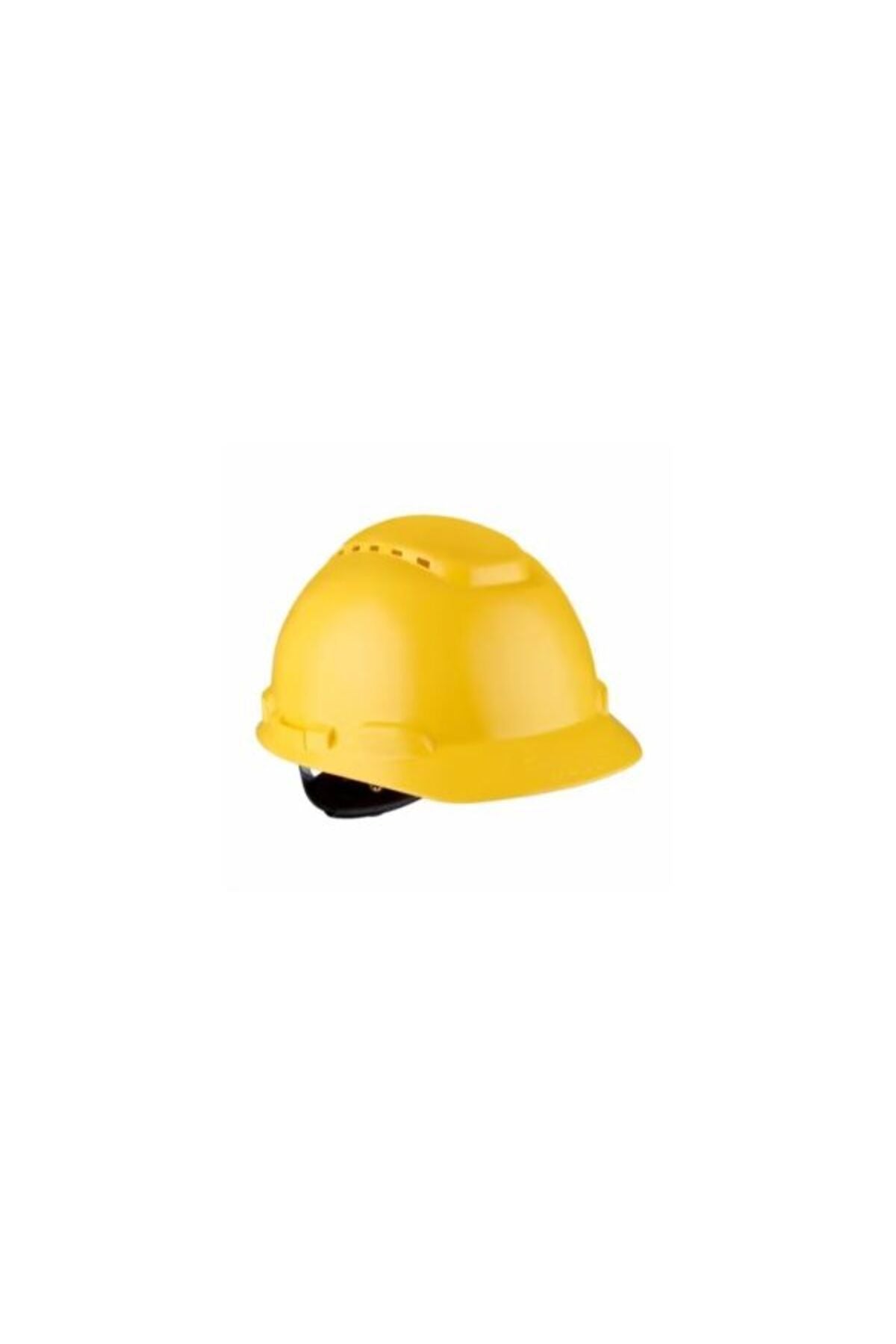 H700NGU Sarı Havalandırmalı Vidalı UV'li Baret