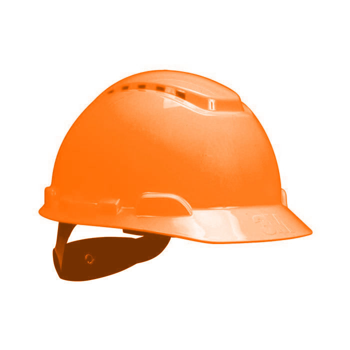 H700NOR Turuncu Havalandırmalı Vidalı UV'li Baret