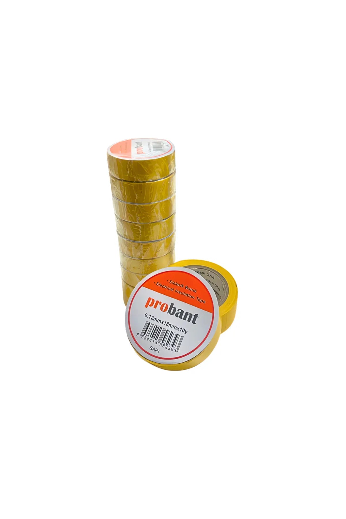Probant PVC Yeşil Elektrik Bandı 18mm x 9.1m - İzole Bant