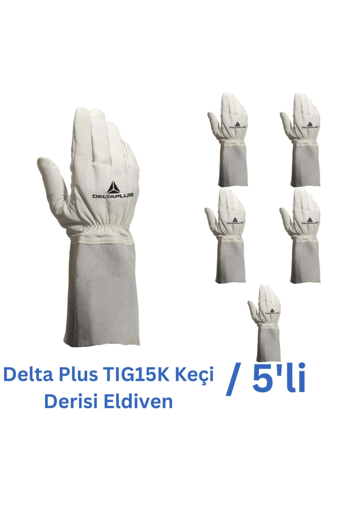 Delta Plus TIG15K Keçi Derisi Eldiven